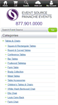 Mobile Screenshot of panacheevents.com